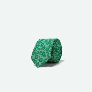 Narrow Floral Tie
